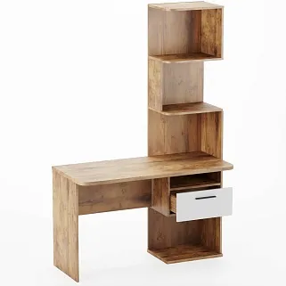 Рабочий стол со встроенным стеллажом HOF420