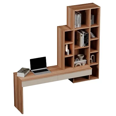 Стол-стеллаж R180 L/R