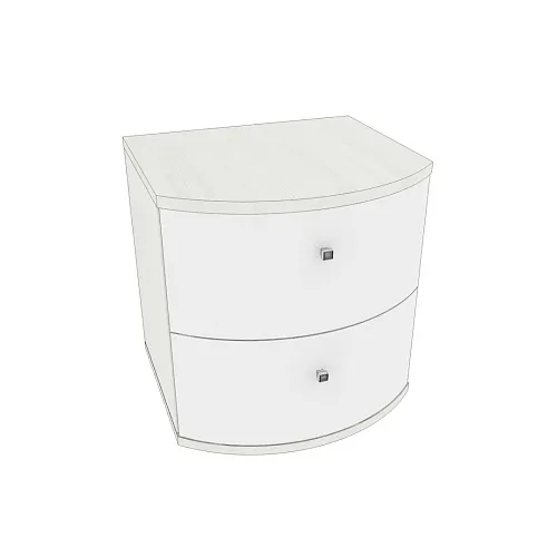 Тумба прикроватная 2 ящика P701