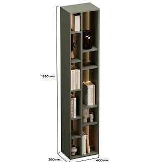 Стеллаж на тумбу ТВ L-352.45 НКД