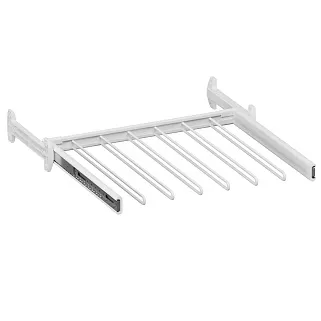 BELLE  Вешалка для брюк, 600 мм, цвет белый BE60TRWH