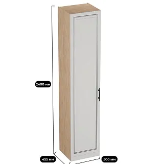 Шкаф однодверный для одежды A221.44-1