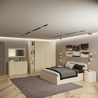 Тумба прикроватная 2 ящика P701