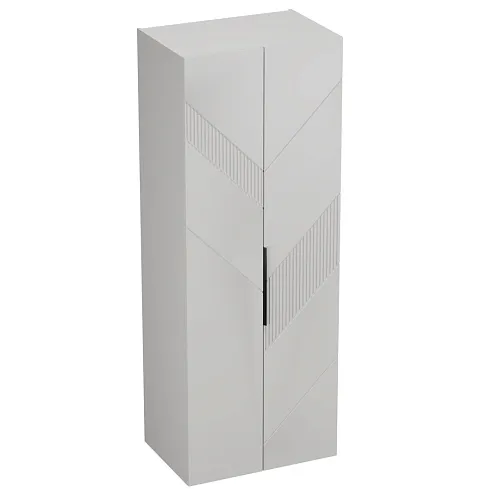 Шкаф 2 дверный, фрезерованные фасады в эмали LE210.60-4