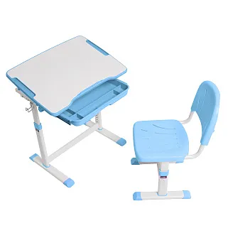 Комплект парта + стул трансформеры SORPRESA BLUE Cubby
