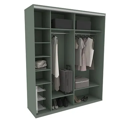 Шкаф-купе U202 тип 3 с зеркалом