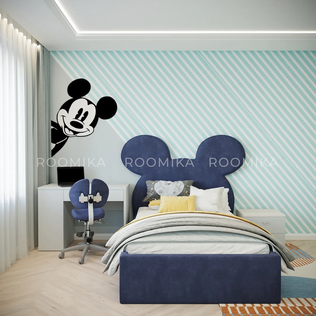 Кровать мягкая MICKEY MICKEY120  с подъемным механизмом, 120x200
