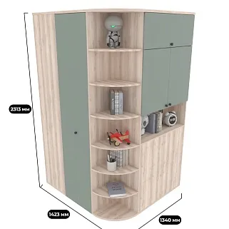 Шкаф — гардеробная P205 L/R
