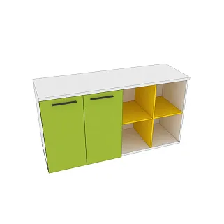 Стеллаж с фасадом L401 L/R