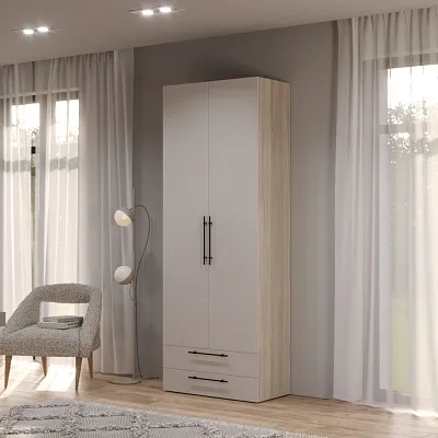 Шкаф двустворчатый с ящиками L211.44