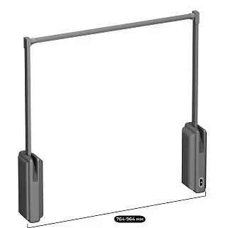 ALPHALUX Aiden Автоматический пантограф 764-964 мм, ALF0811.564.43