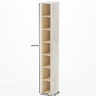 Cтеллаж открытый глубокий L233.44 с подсветкой