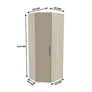Шкаф угловой разносторонний L218 L/R