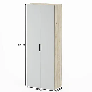 Шкаф двухдверный узкий L210.44-1