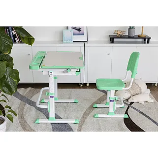 Комплект парта + стул трансформеры DISA GREEN