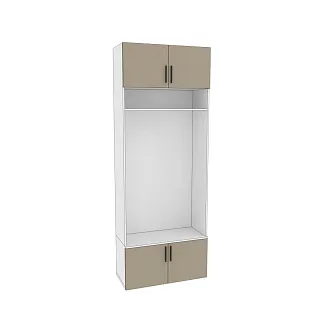 Секция с верхними и нижними полками L410.40