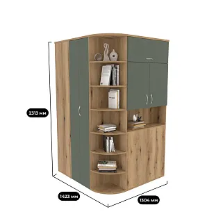 Шкаф — гардеробная P205 L/R