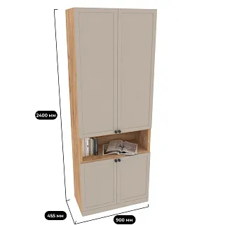 Шкаф для книг с нишей A216.11