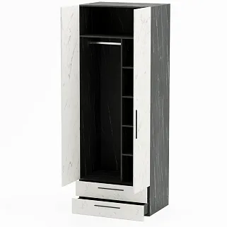 Шкаф двустворчатый с ящиками L211.60