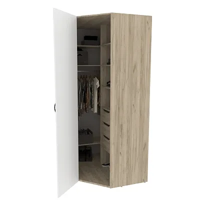 Шкаф угловой L209.60 L/R