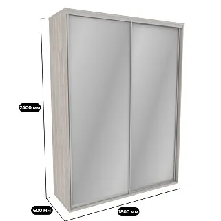 Шкаф-купе U180 тип 1 с зеркалом