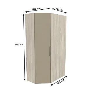 Шкаф угловой с подсветкой L209.44.1 L/R