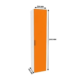 Шкаф однодверный со штангой широкий L221.44-1