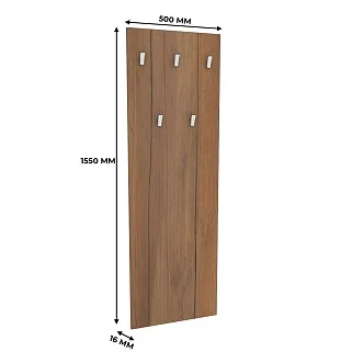 Панель узкая с крючками L-176.1