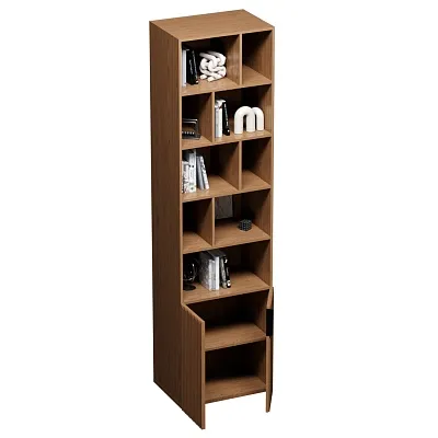 Стеллаж, фасады натуральный шпон L2228.44