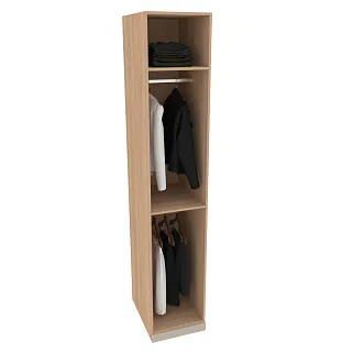 Шкаф одноверный для одежды  с зеркалом A220.60-1Z