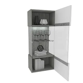 Шкаф навесной с подсветкой LG350