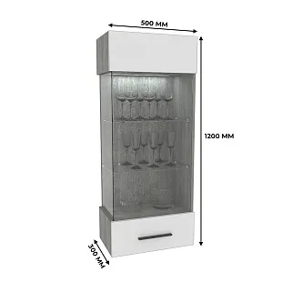 Шкаф навесной с подсветкой LG360 L/R