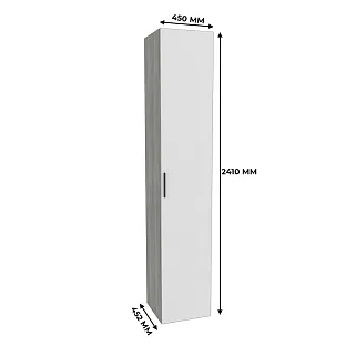 Шкаф 1 дверный узкий LG-220.44-4