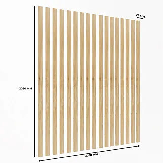 Рейка декоративная 17 штук L002