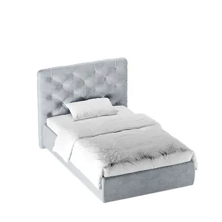 Кровать мягкая MIRA MI120 с подъемным механизмом, 120x200