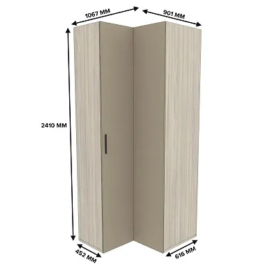 Шкаф угловой L208 L/R