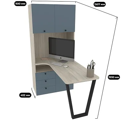 Cтол-стеллаж L402 L/R