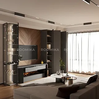 Шкаф завершающий для посуды с подсветкой LF270