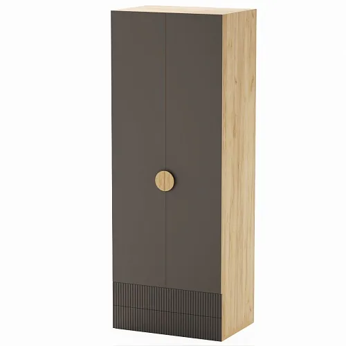 Шкаф 2 дверный с ящиками, фасады в эмали LE211.60