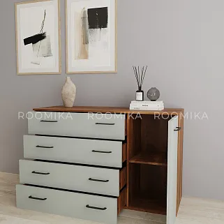 Комод с ящиками и дверью R706