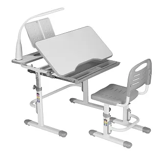 Комплект Cubby Парта и стул-трансформеры Botero grey