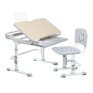 Парта для школьника Bellissima Grey FUNDESK