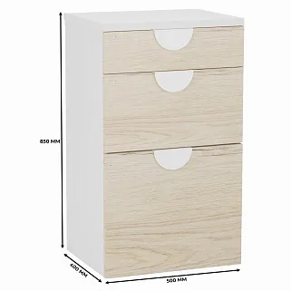 Тумба узкая 2 ящ. L-875