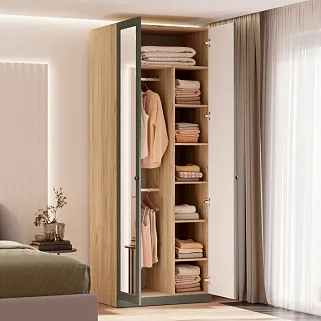 Шкаф двухдверный с зеркалом А210.60-4Z