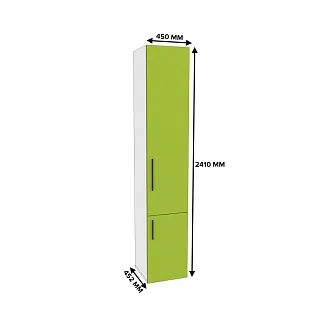 Шкаф однодверный книжный L222