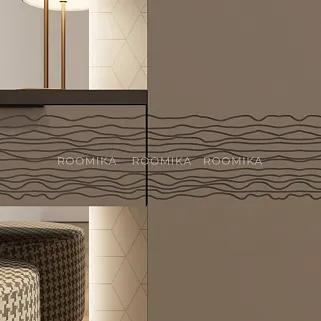 Шкаф 2 дверный, фрезерованные фасады в эмали LE-210.60-2