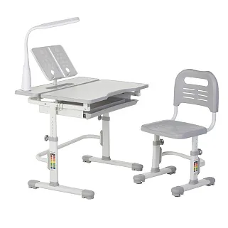 Парта для школьника Lavoro Grey