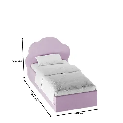 Кровать односпальная мягкая CLOUD  с подъемным механизмом, 90x190