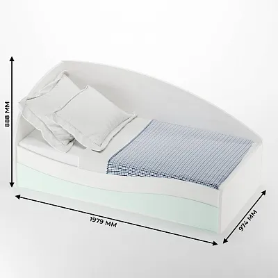 Кровать односпальная P901 с подъемным механизмом, 90x190