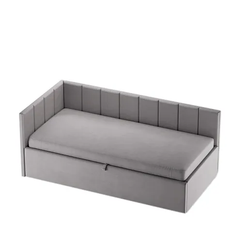 Кровать с подъемным механизмом и ящиком для белья ЛАЙН М1